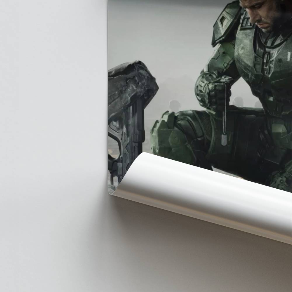 Poster Entschlossenheit des Wächters