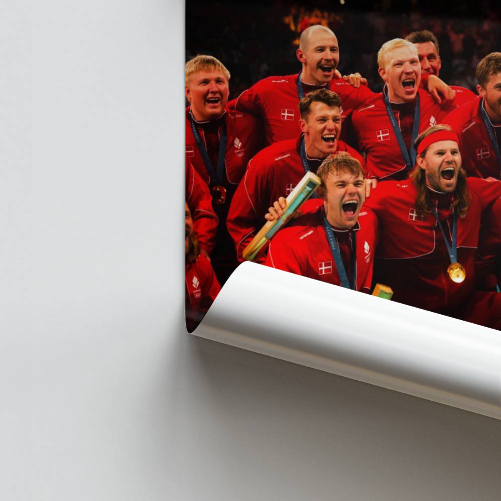 Poster Sieg Handball