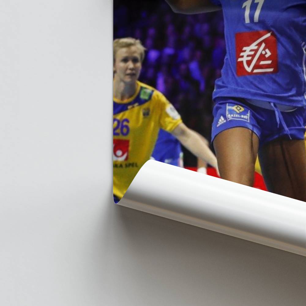 Handball-Aktionsplakat