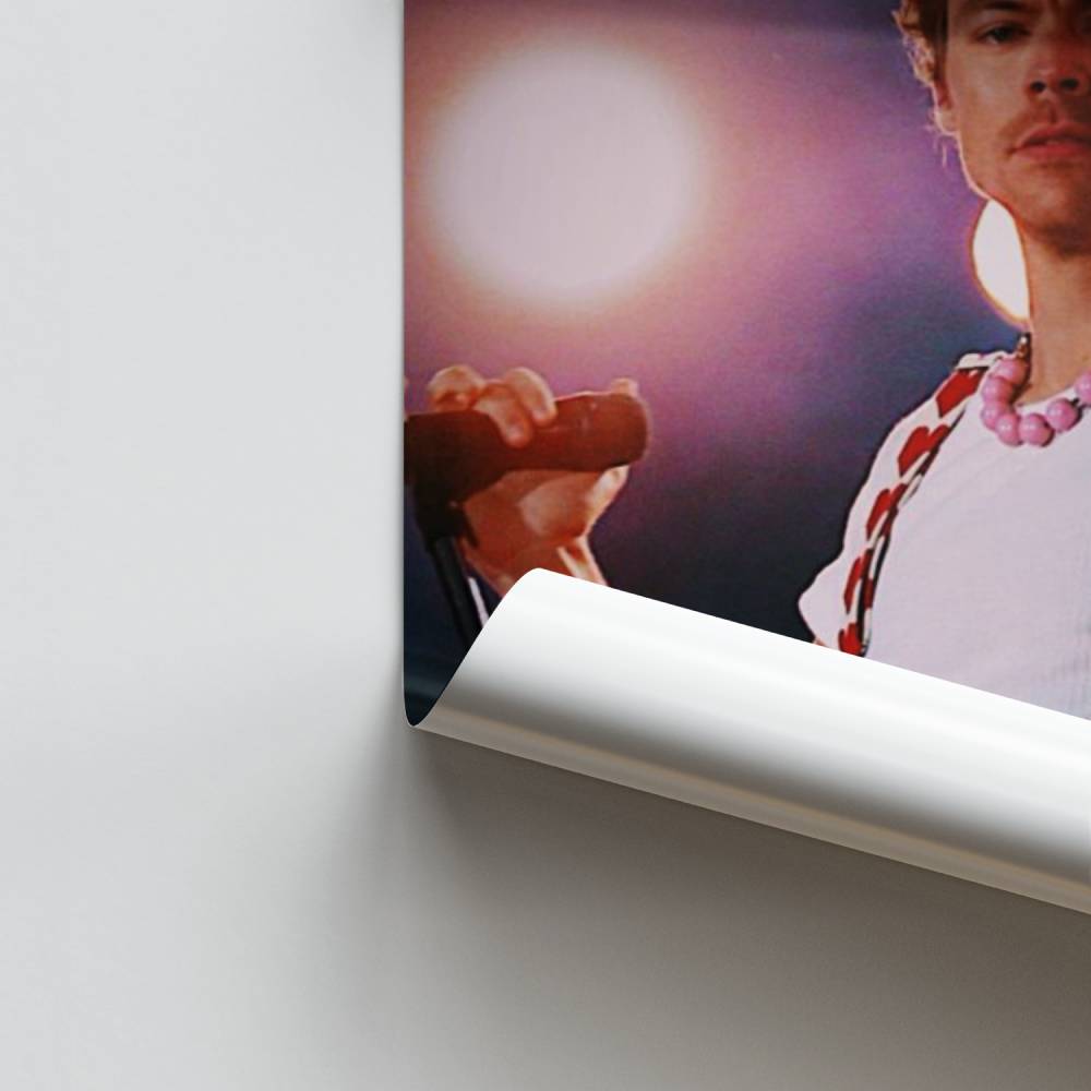 Harry Styles Hearts Poster