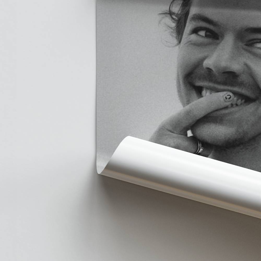 Harry Styles Lächeln-Poster