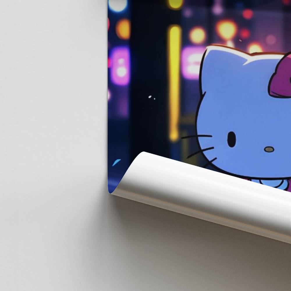Poster Hello Kitty Nocturne