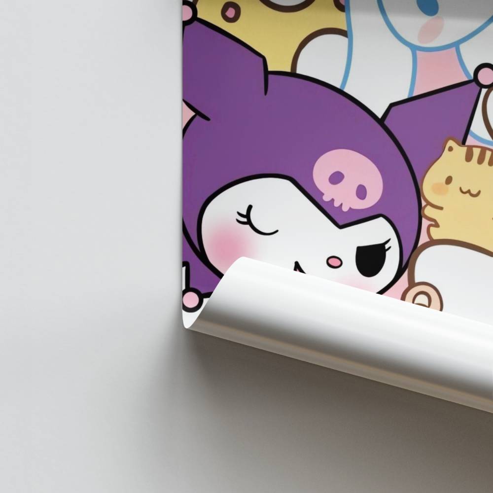 Kawaii Friends Poster