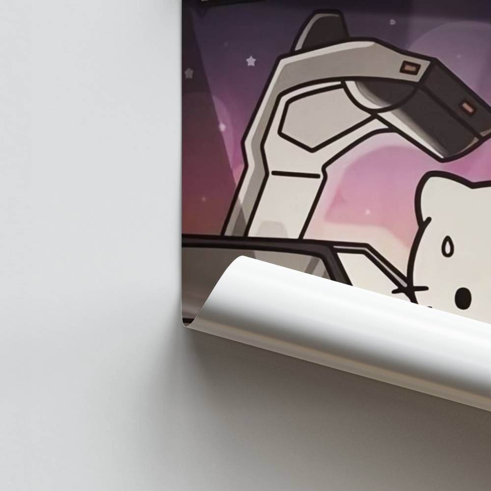 Zurück in die Zukunft Kawaii Poster