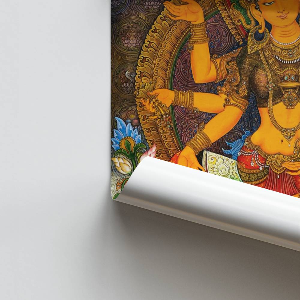 Poster zur hinduistischen Gottheit