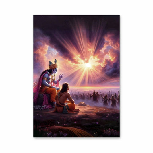 Poster Divinité et Lumière