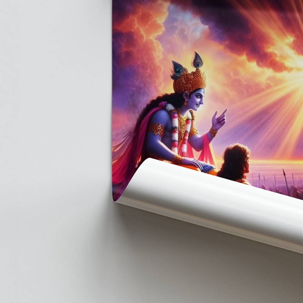 Poster Göttlichkeit und Licht