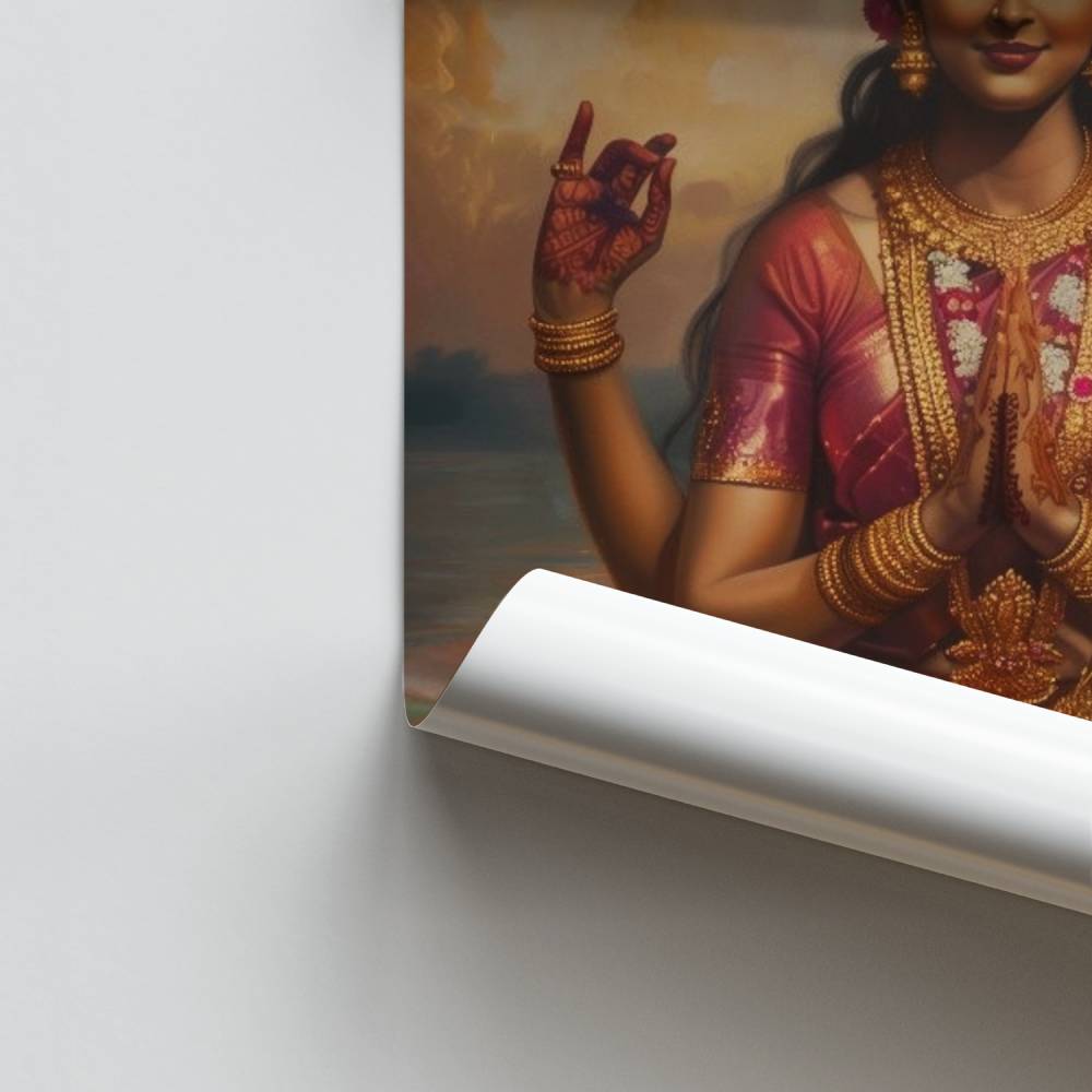 Poster Sérénité Divine