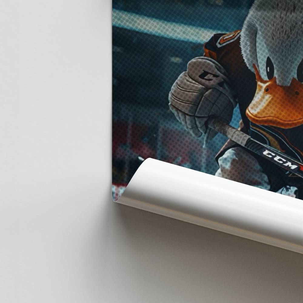 Ente auf Eis Poster