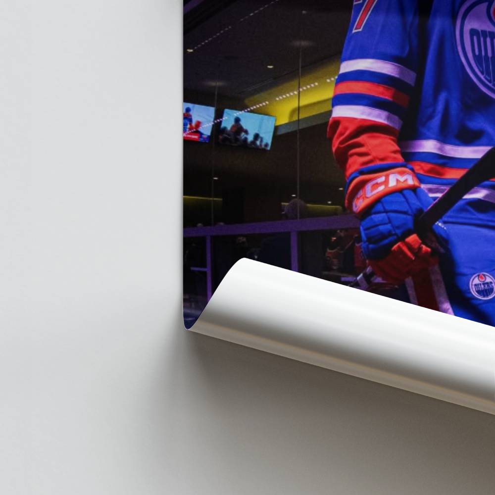 Poster Auf dem Weg zum Eis