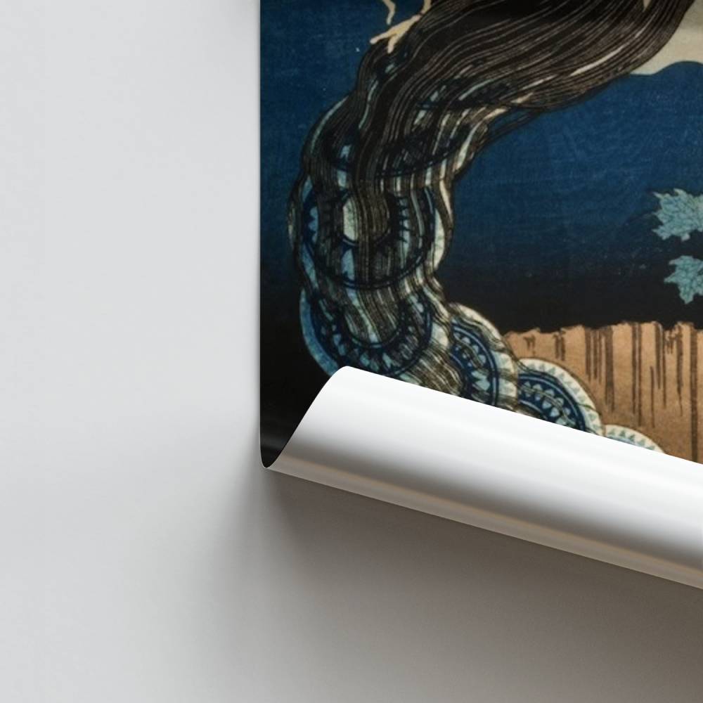 Poster Esprit de Hokusai