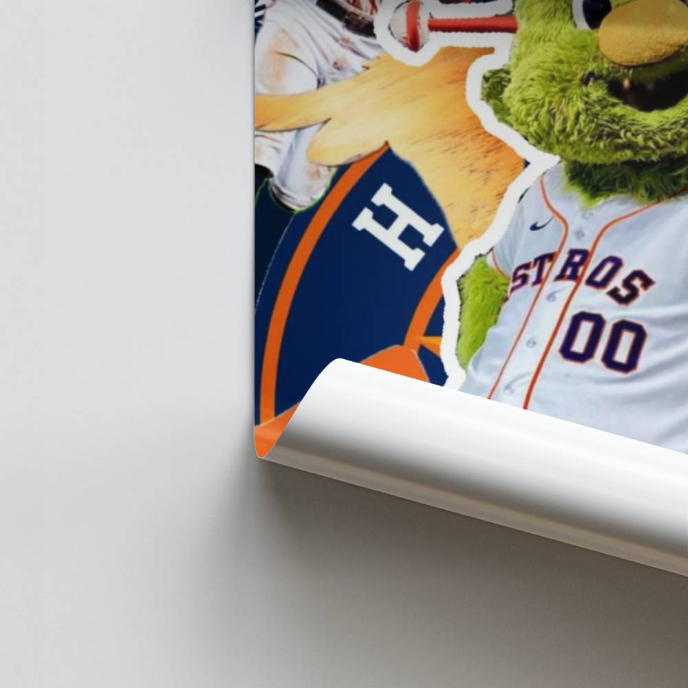 Space City Astros Poster