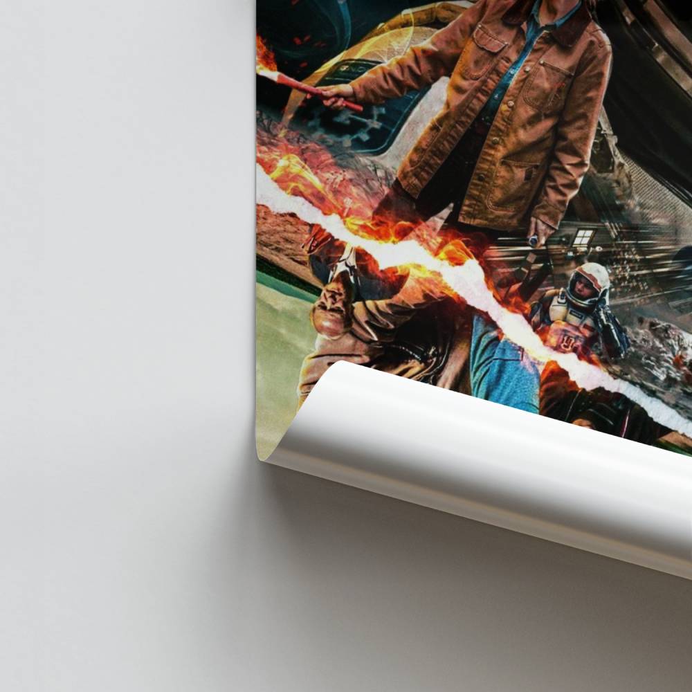 Kosmisches Reiseplakat