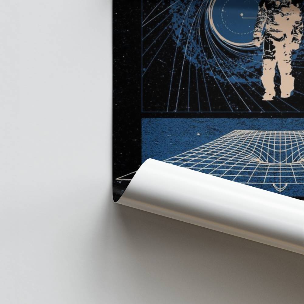 Interstellares Reiseplakat