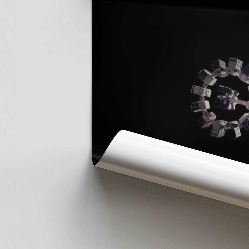 Poster zur Orbitalstation