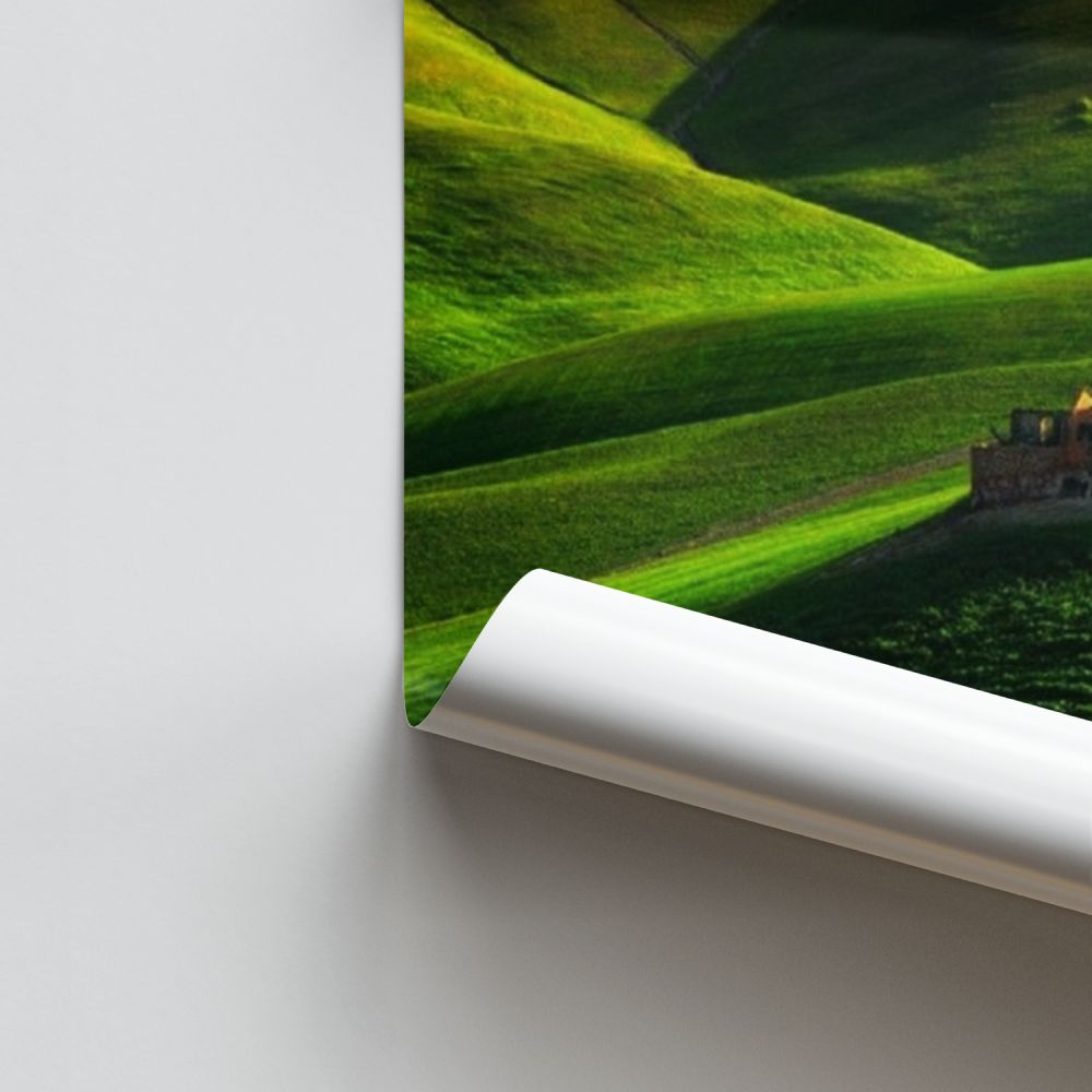Poster Landschaft Italien
