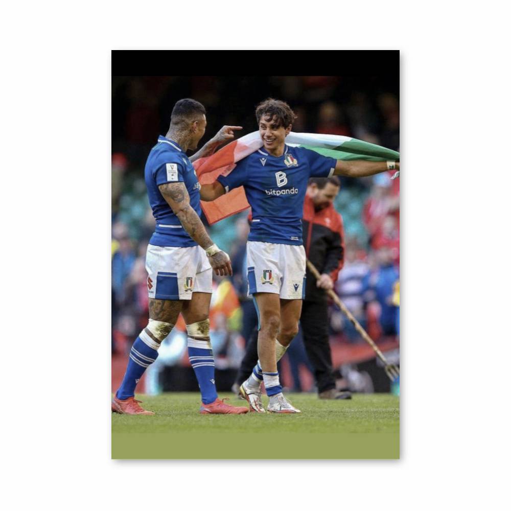 Poster Esprit Rugby Italia