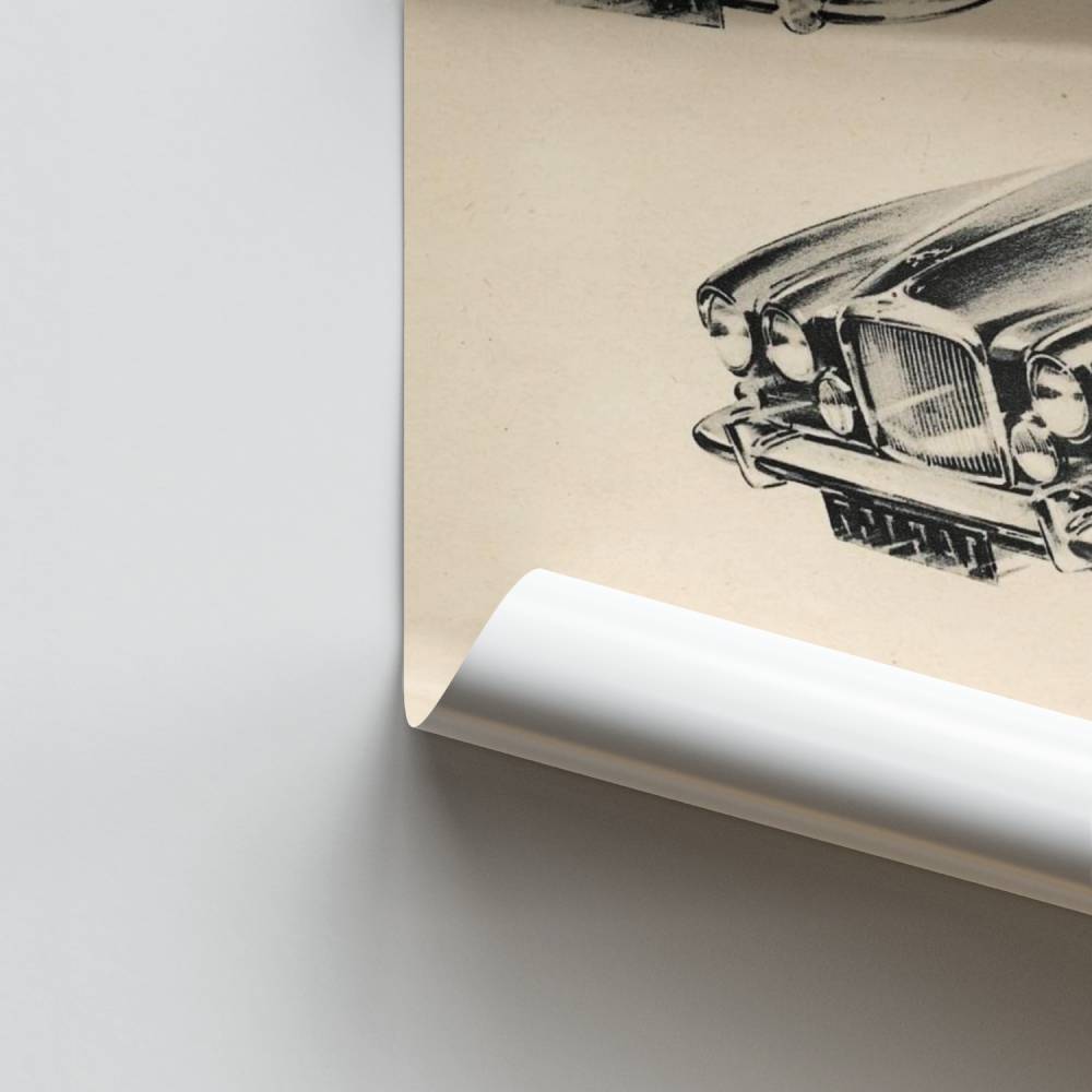 Elegantes Elch-Poster