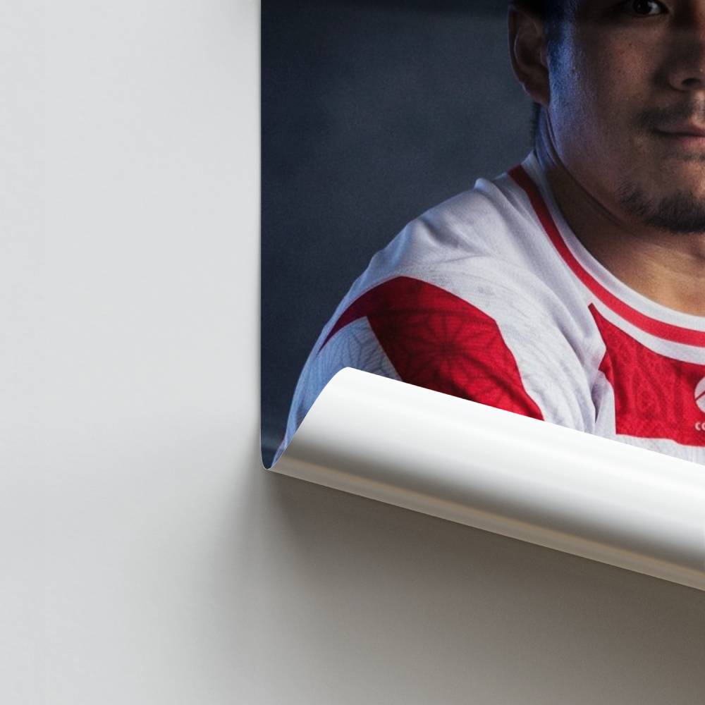 Poster Geist des japanischen Rugby
