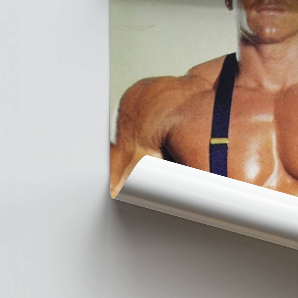 Vintage-Muskel-Poster