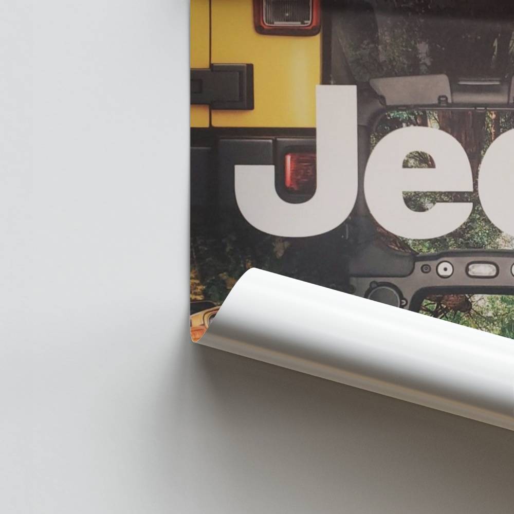 Poster Aventure Jeep