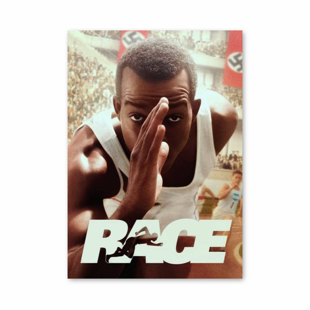 Poster Race Athlétique