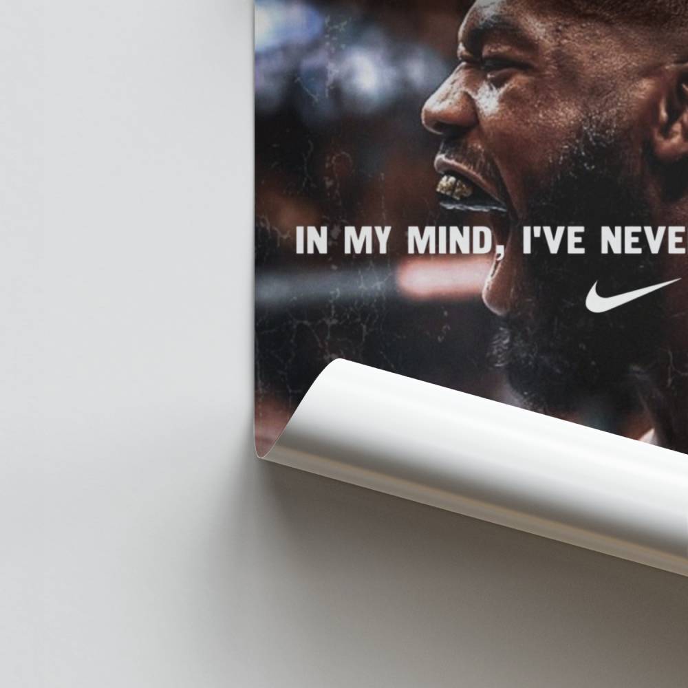 Nie verlorenes Poster