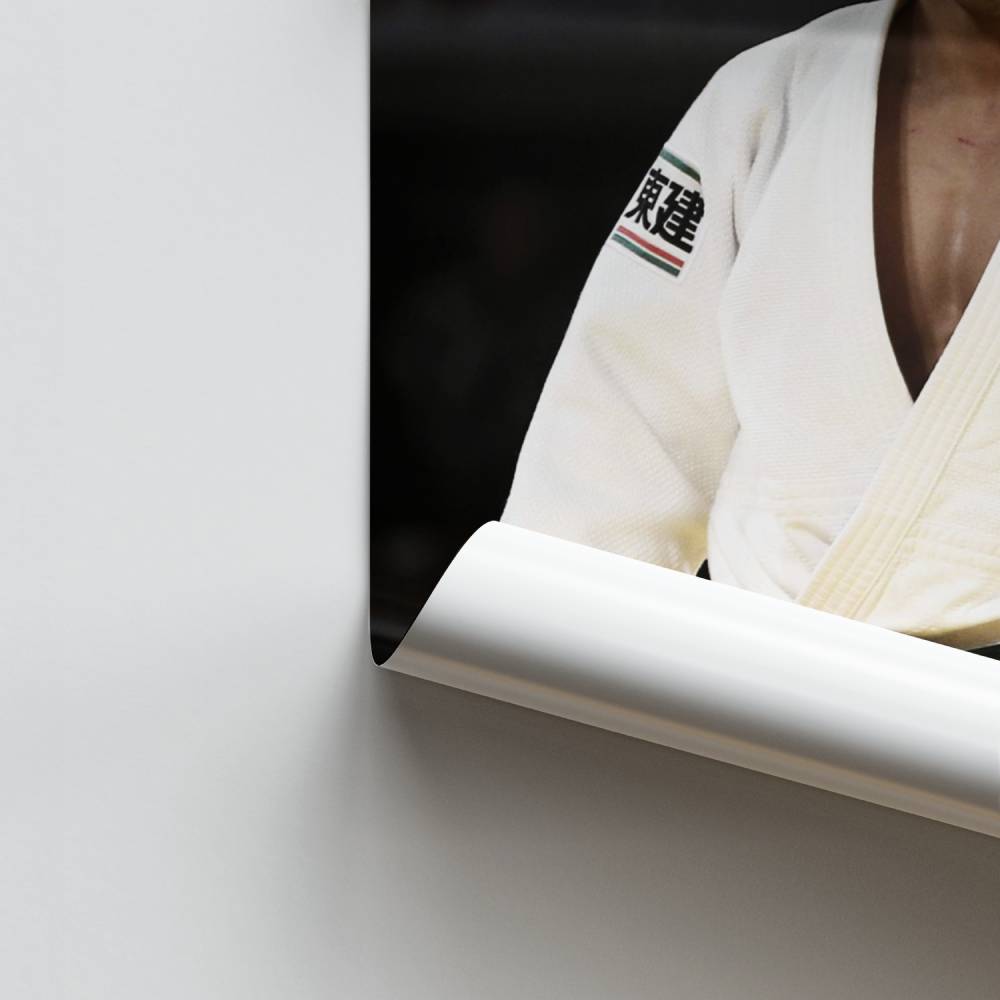 Judo-Meisterschaftsplakat