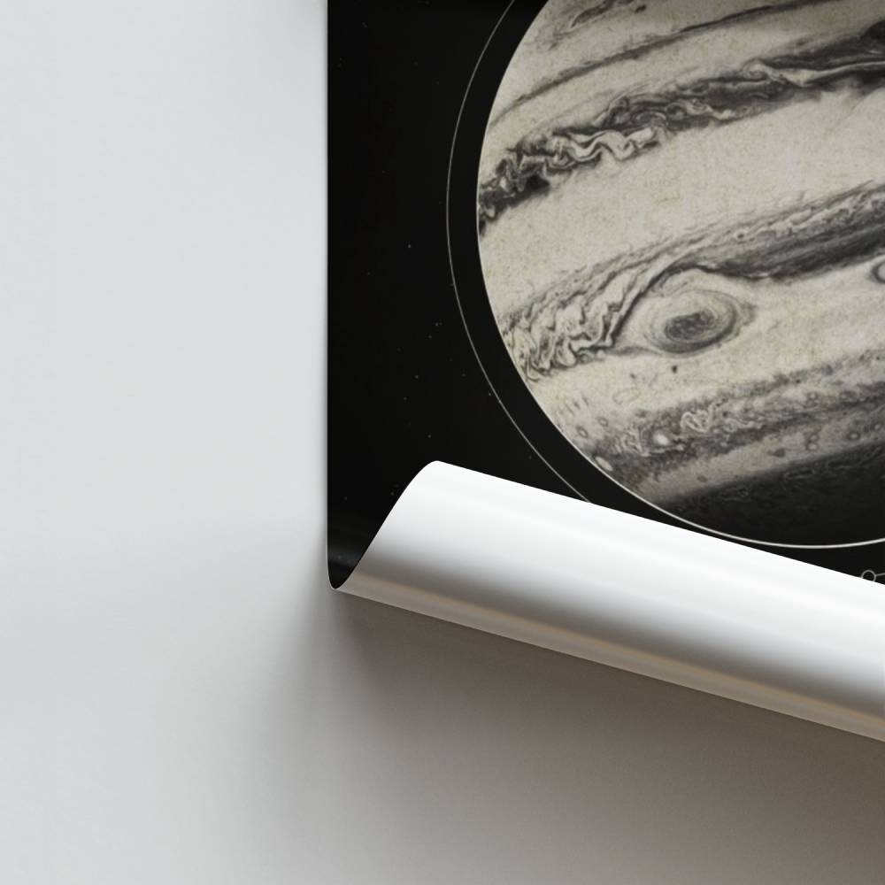 Kosmisches Poster Jupiter