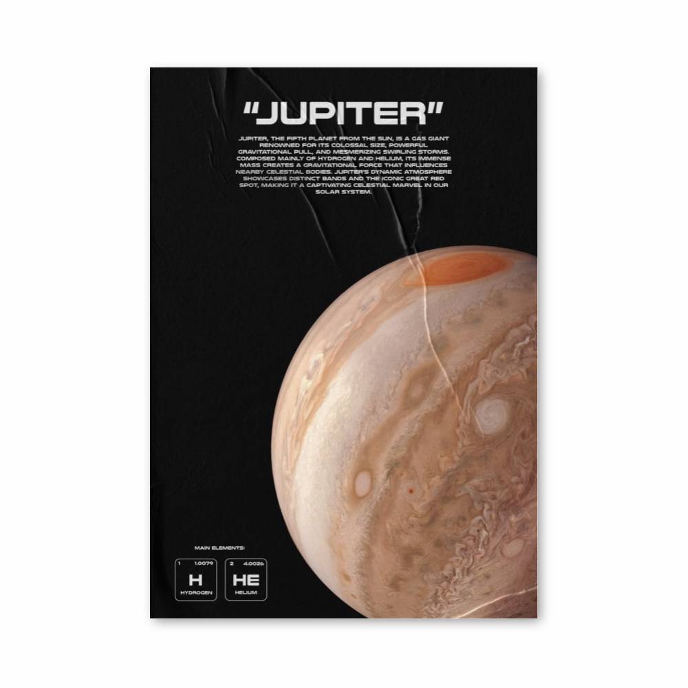 Poster Voyage vers Jupiter