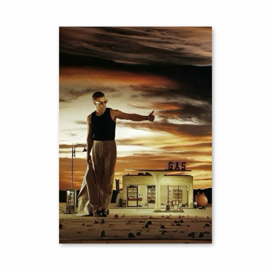 Poster Voyageur Crépusculaire