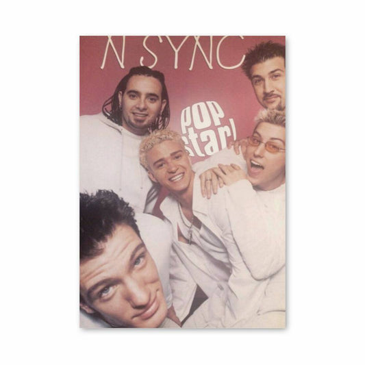 Poster Pop Star Nostalgie