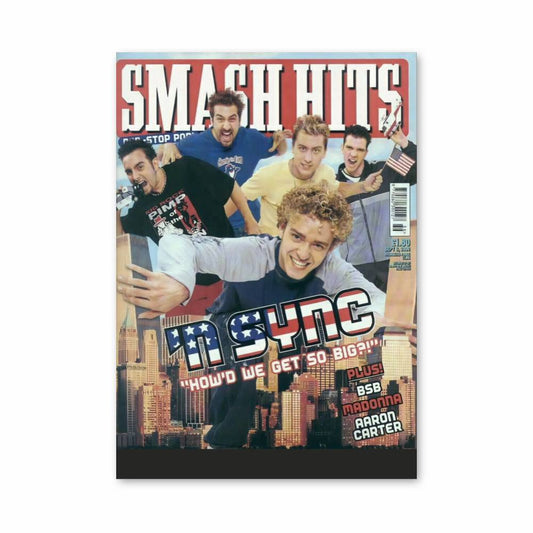 Poster Nostalgie Pop des Années 2000