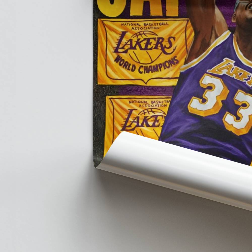 Poster Legende der Lakers
