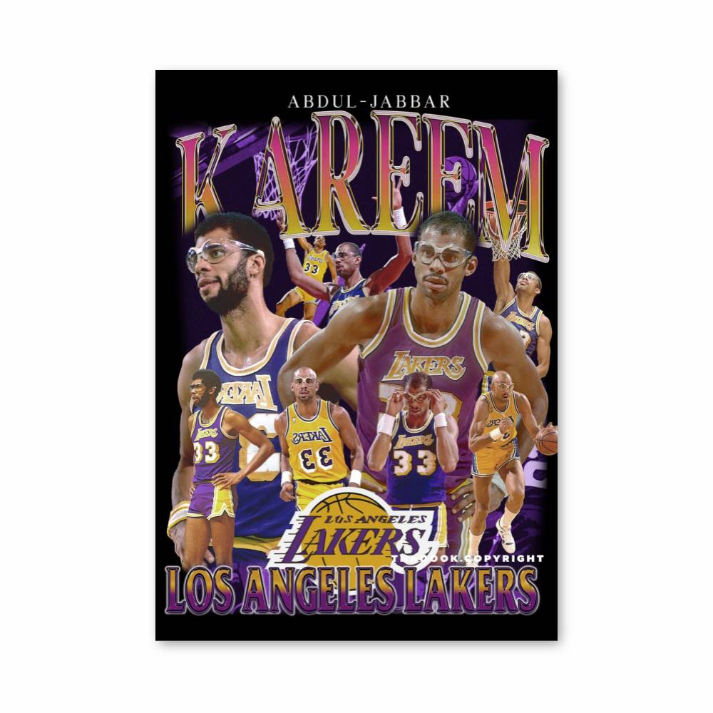 Poster Kareem Lakers Legend
