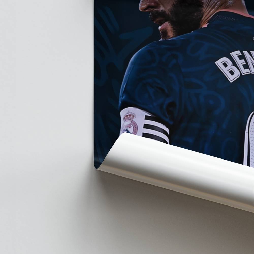 Poster Benzema Kapitän