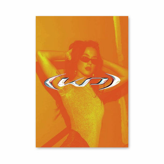 Poster Éclat Orange