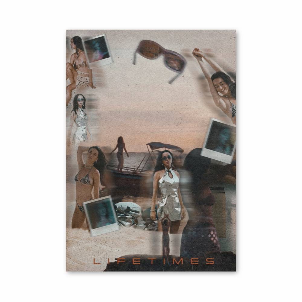 Poster Lifetimes Beach Vibes