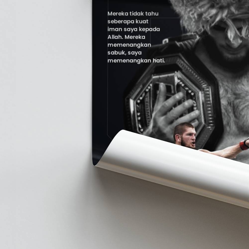 Poster zum ungeschlagenen Champion