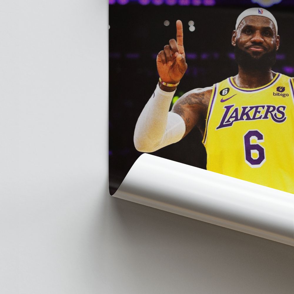Kobe Bryant Ball-Poster
