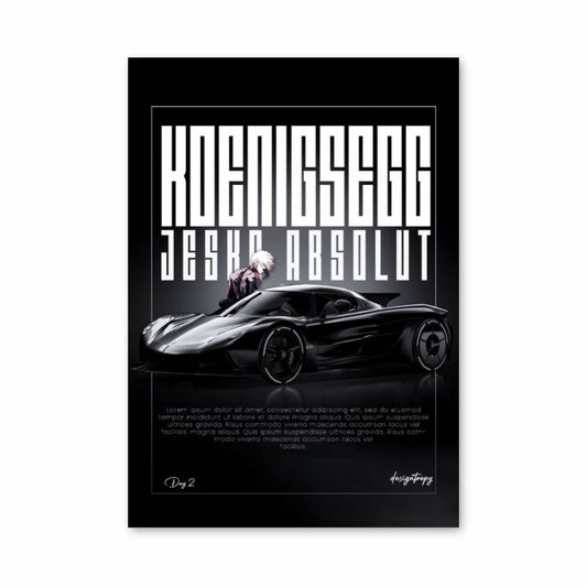 Poster Vitesse Nocturne