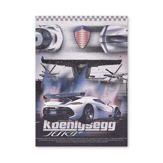 Poster Koenigsegg Turbo