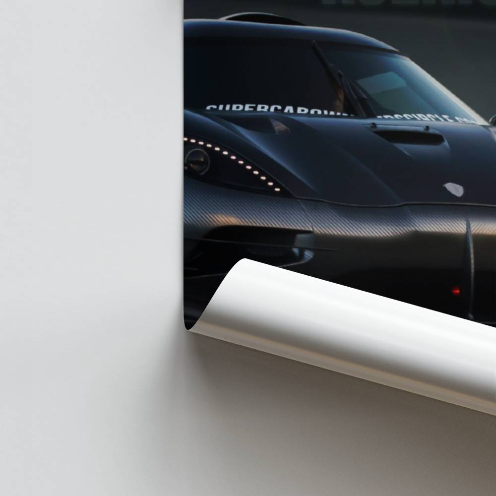 Poster Koenigsegg Performance