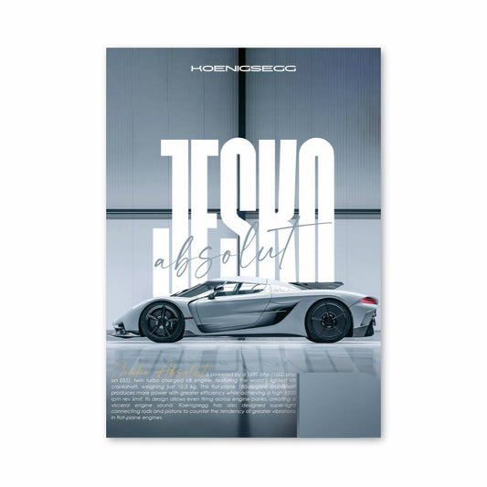 Poster Jesko Absolut