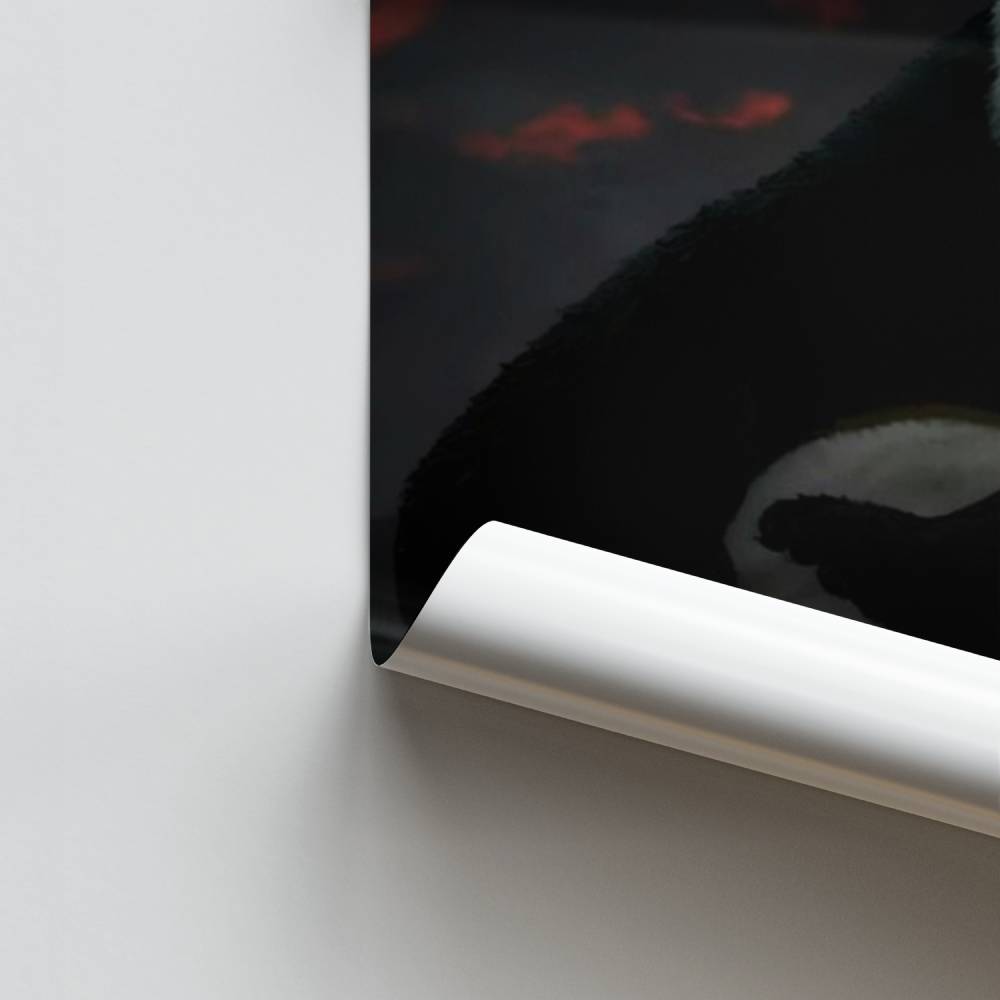 Panda-Krieger-Poster