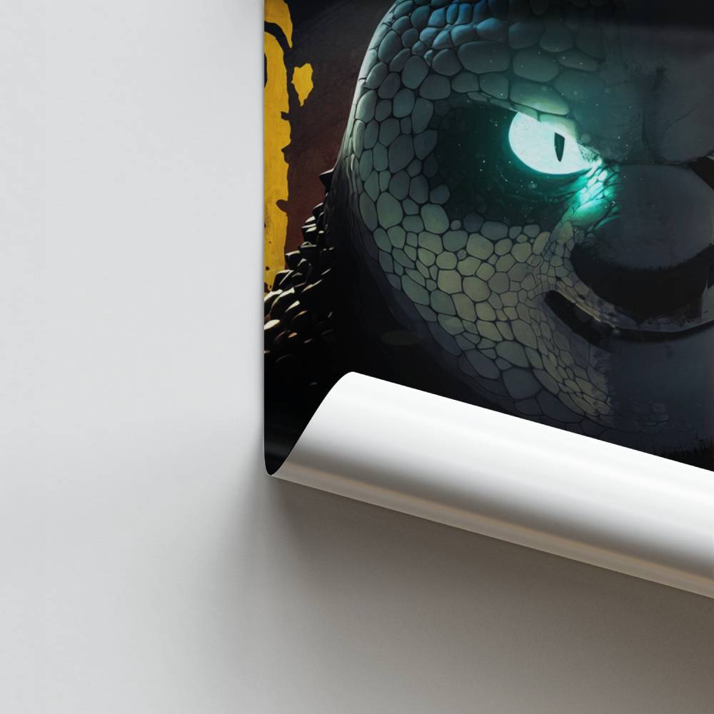 Poster Panda Warrior 4