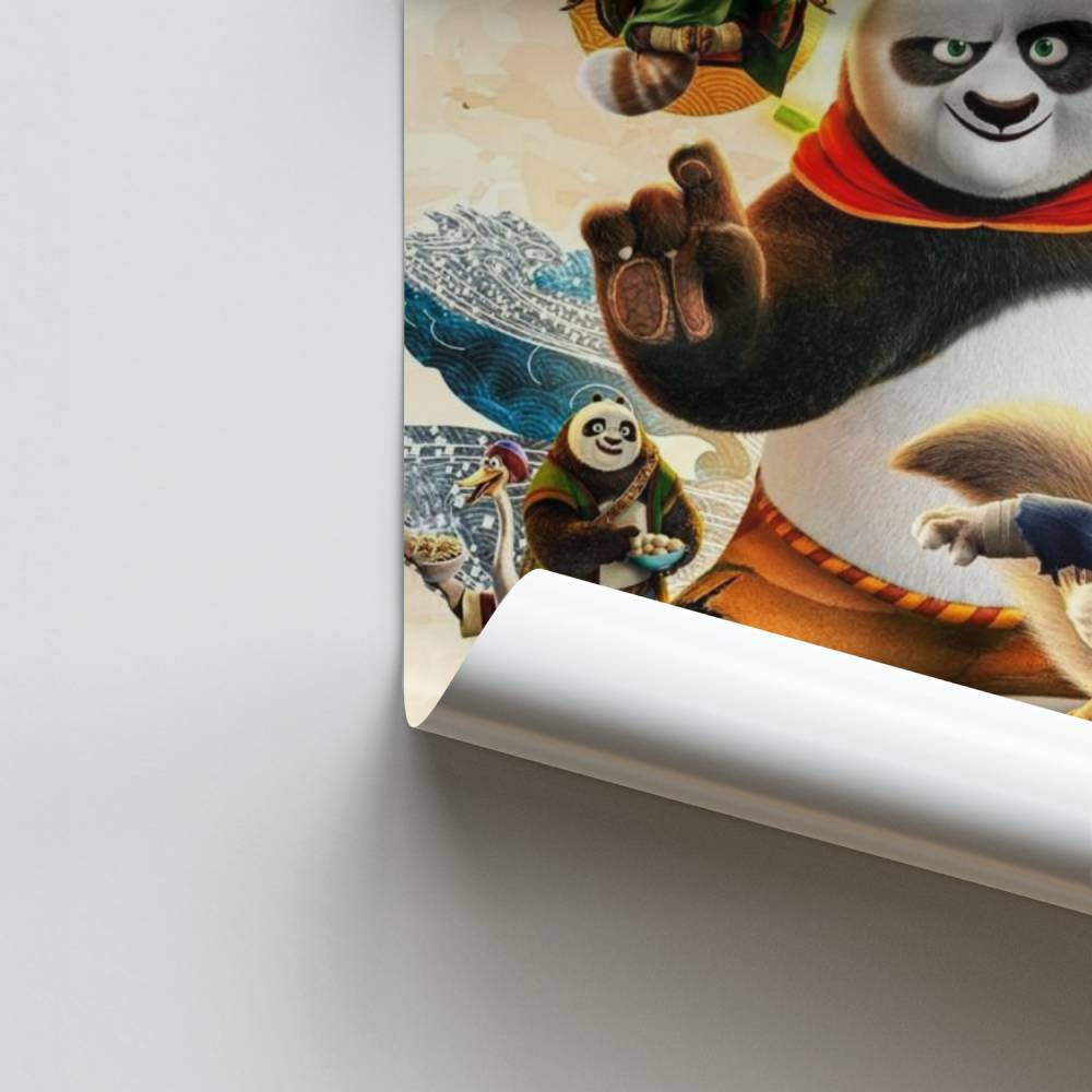 Meisterpanda-Abenteuerplakat