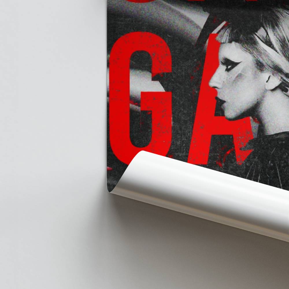 Poster Gaga Red