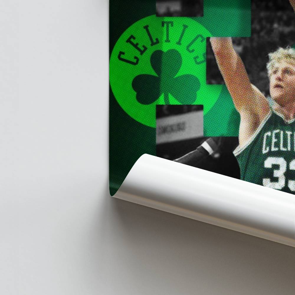 Poster Legende der Celtics