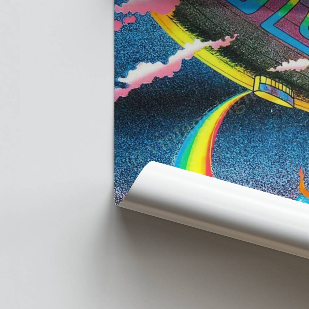 Poster Treppe zum Zeppelin